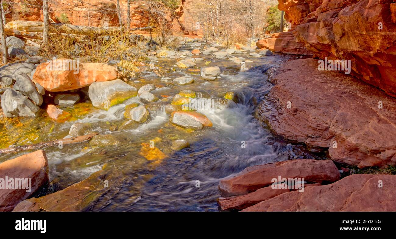 Slide rock state park hi-res stock photography and images - Alamy