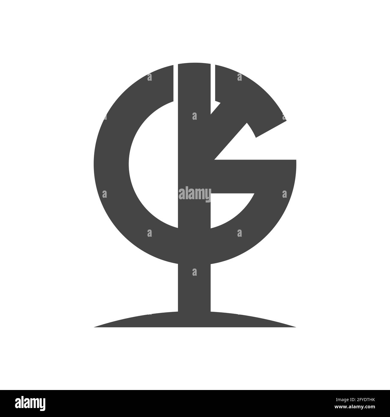 Alphabet letters Initials Monogram logo KG, GK, K and G Stock Vector Image  & Art - Alamy