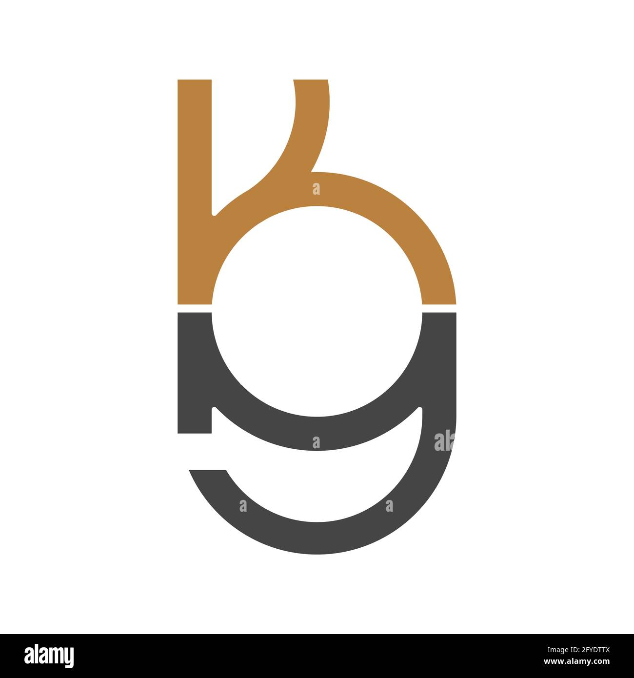 Alphabet letters Initials Monogram logo KG, GK, K and G Stock Vector ...