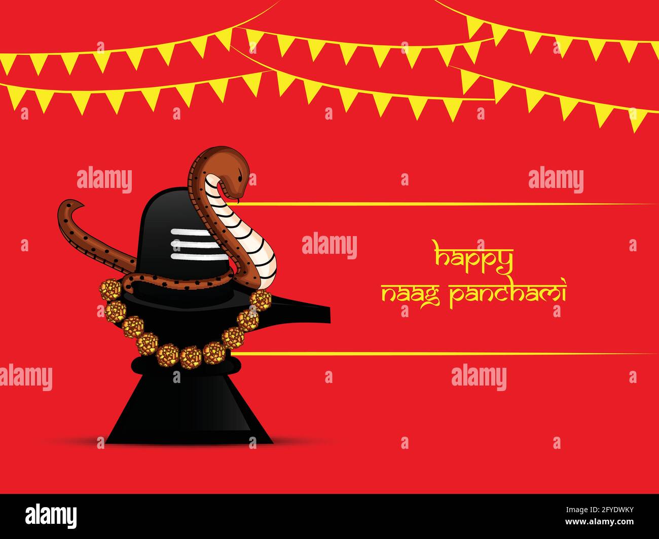 Hindu Festival Naag Panchami Stock Vector Image & Art Alamy