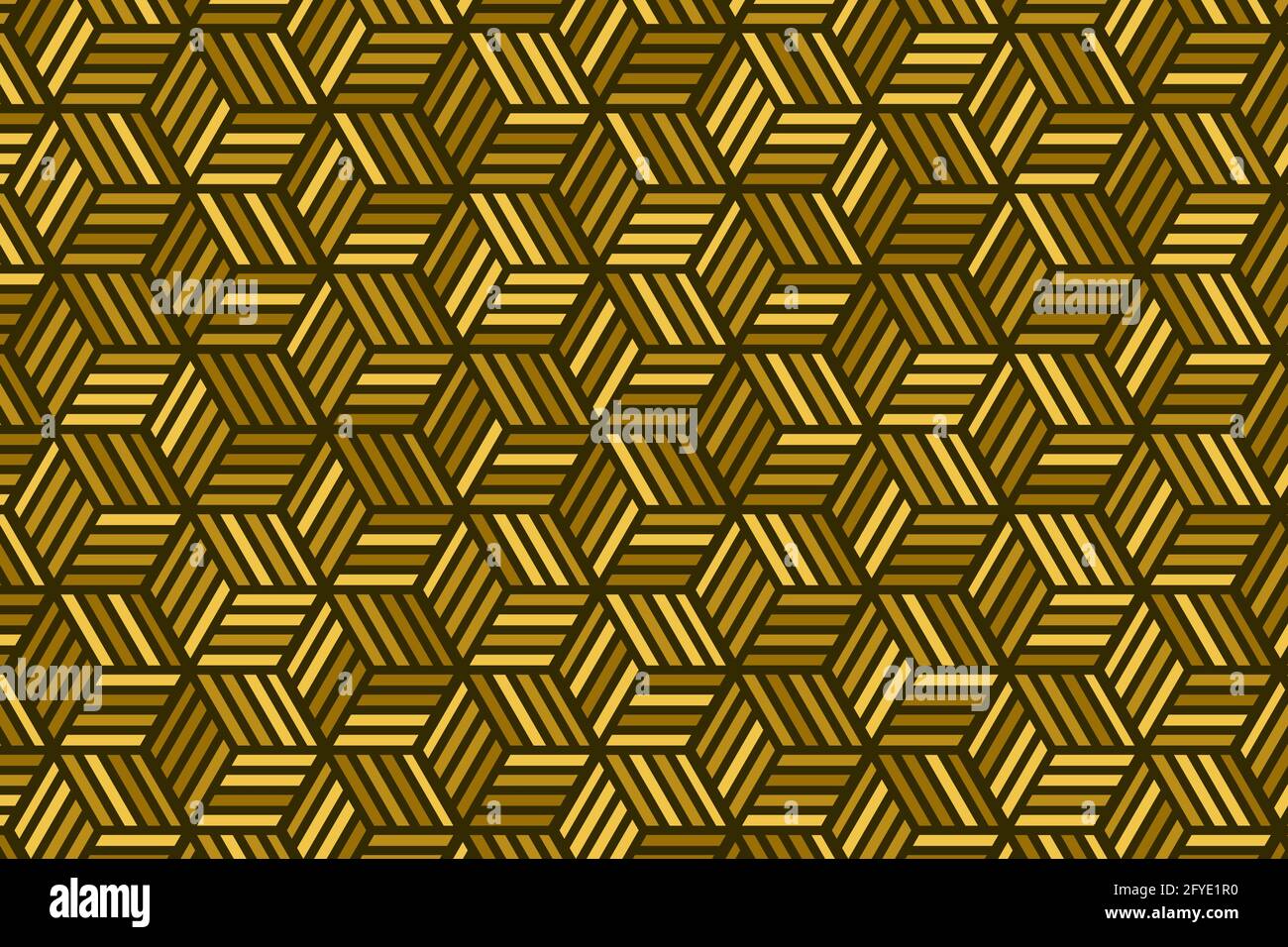 Abstract gold geometric seamless pattern design modern. Luxury  background with golden stripes for,decorative,carpet,wallpaper,clothing,wrapping,batik Stock Vector