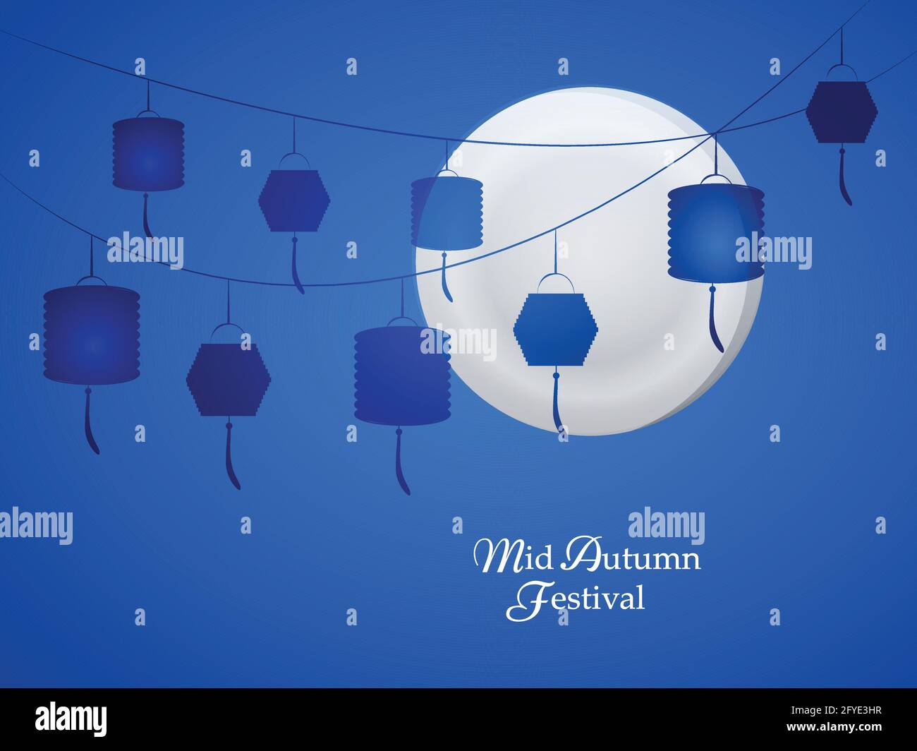 Mid Autumn Festival Stock Vector Image & Art - Alamy