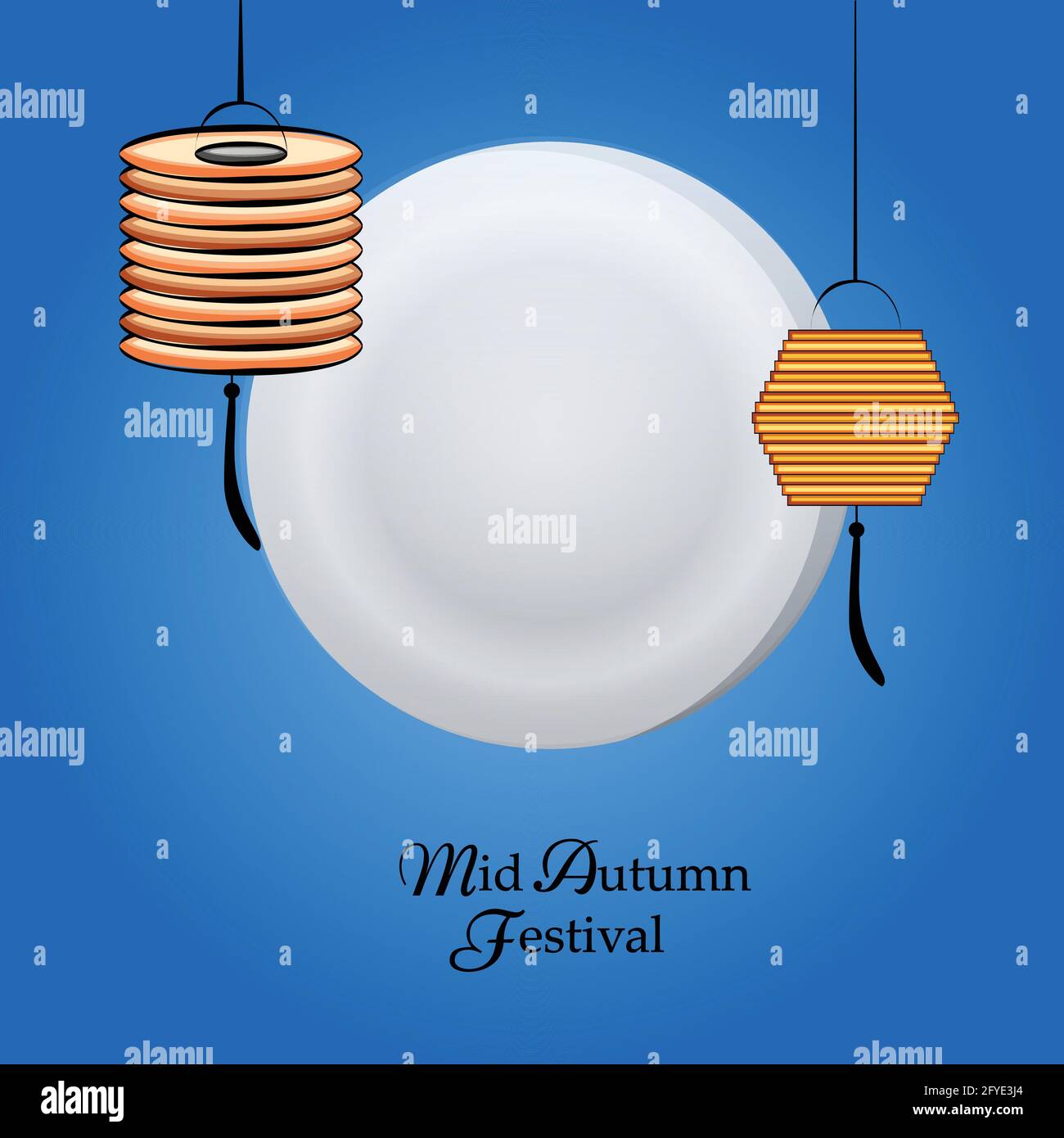 Mid Autumn Festival Stock Vector Image & Art - Alamy