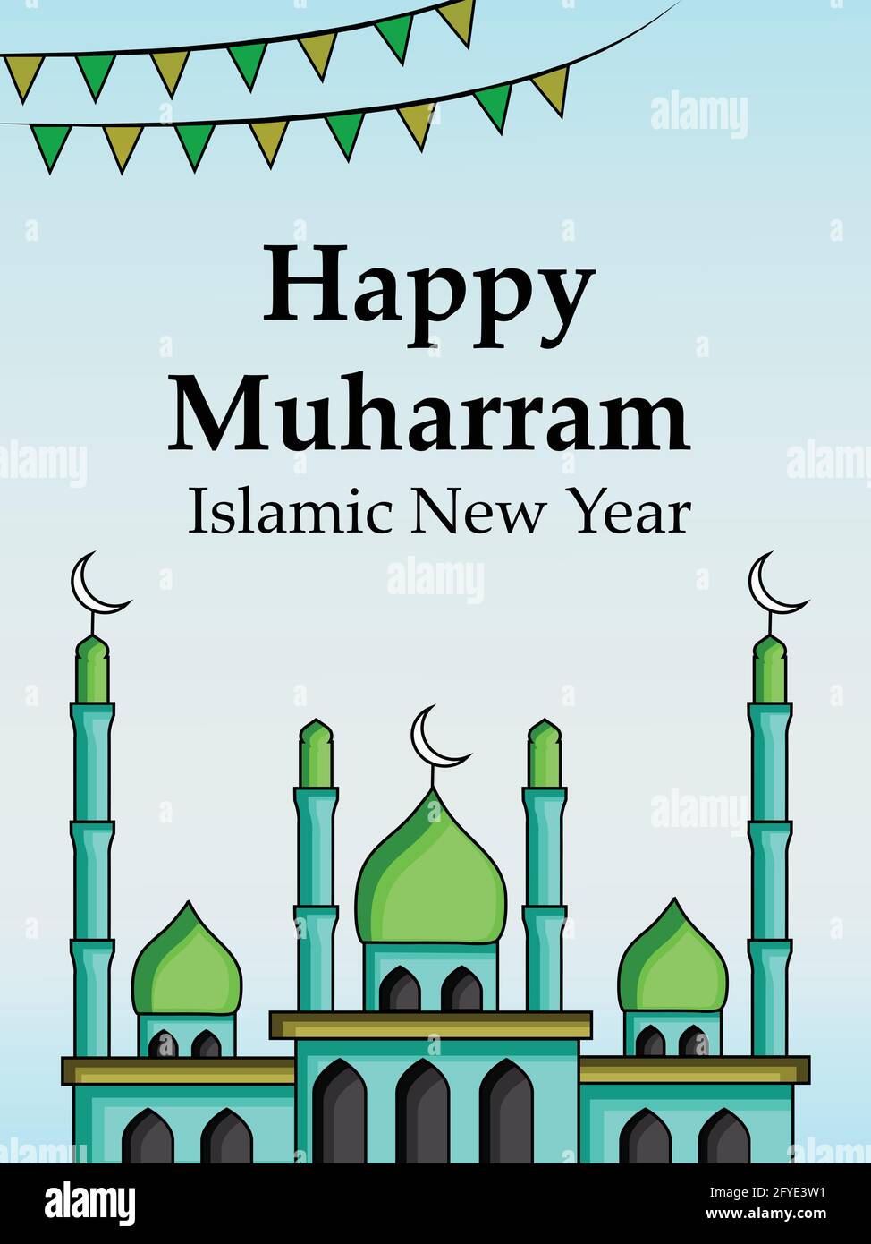 Islamic Festival Muharram Stock Vector Image & Art - Alamy