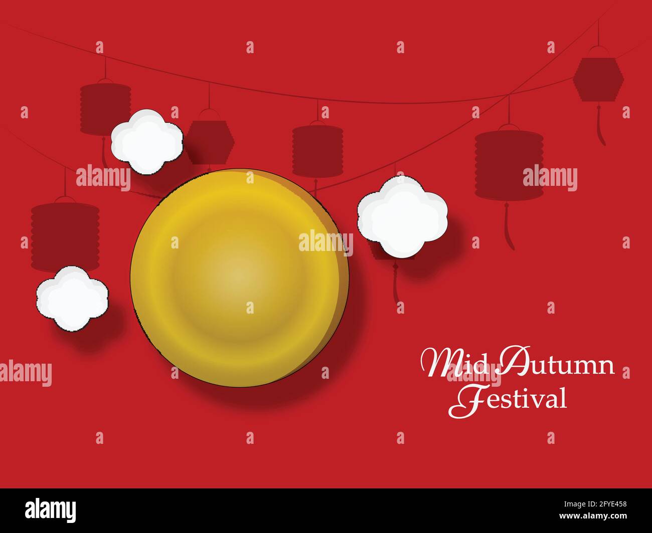 Mid Autumn Festival Stock Vector Image & Art - Alamy