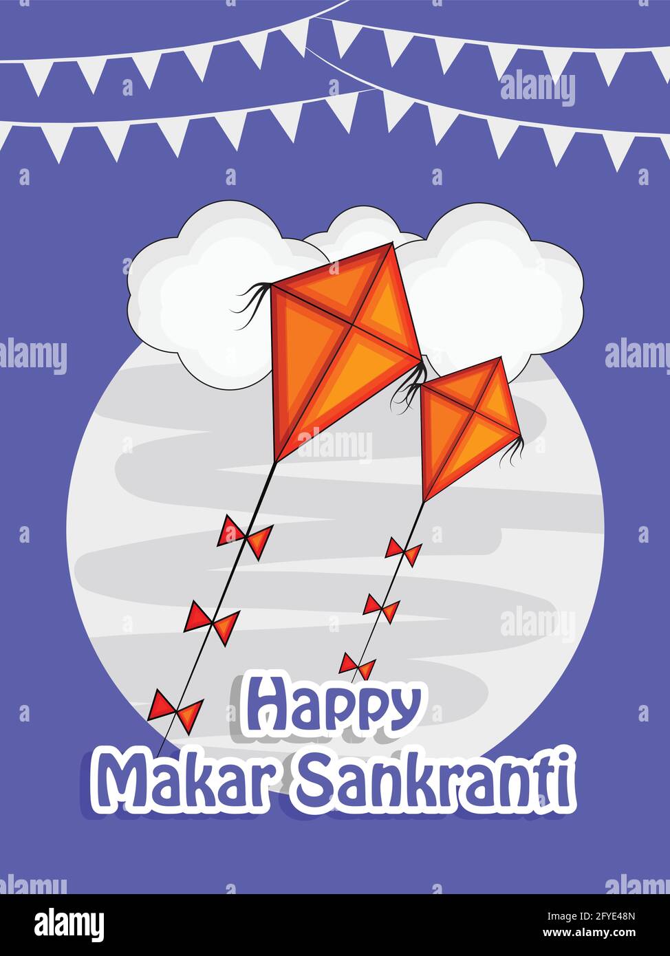 Indian Festival Makar Sankranti Stock Vector Image & Art - Alamy
