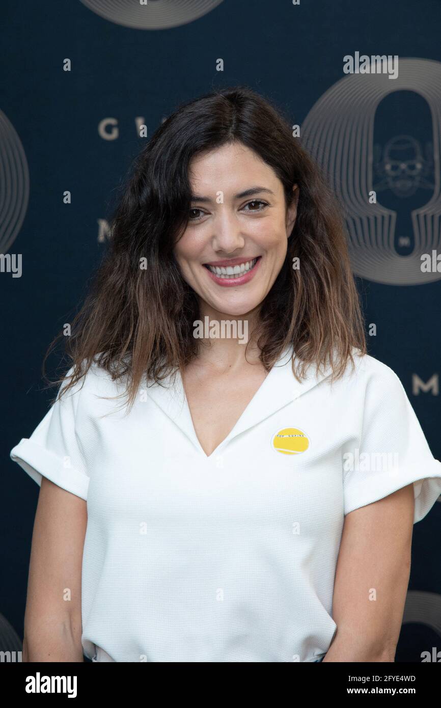 Vanessa Guide attending the 'Gims x Magnum' ice cream launch at the