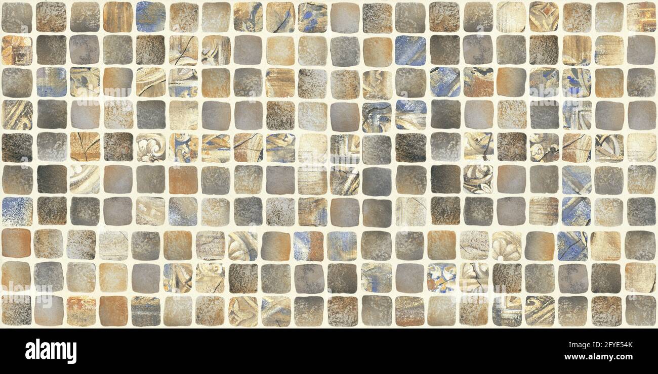 Wall tiles design hi-res stock photography and images - Alamy