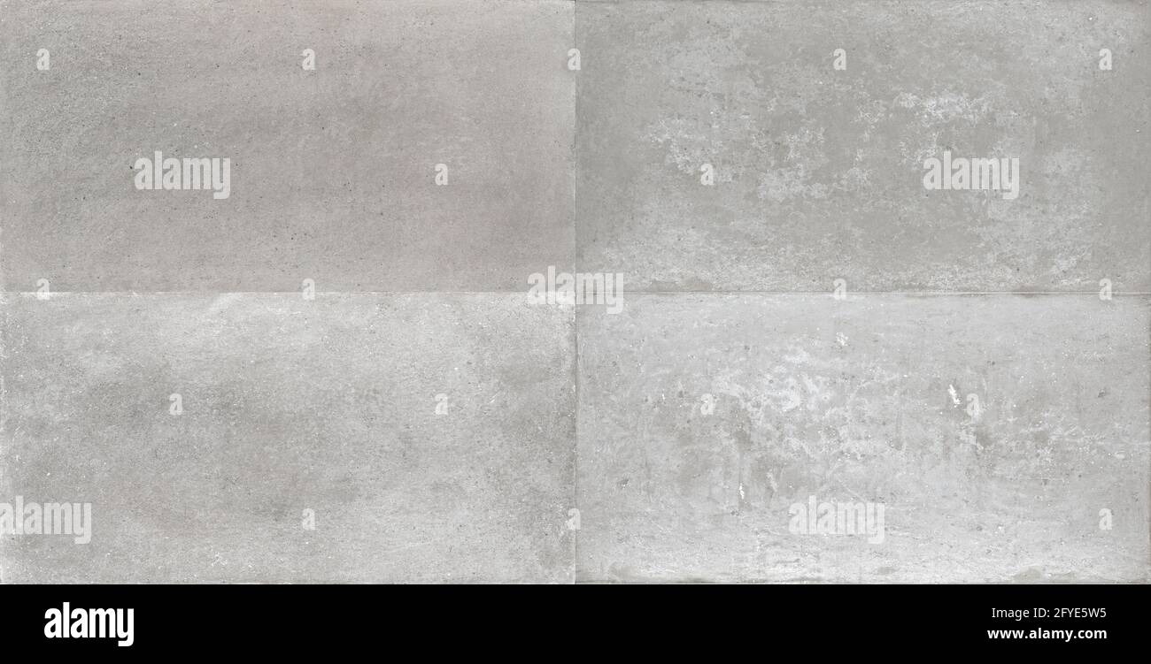 grey color plain texture cement effect design use for wall tile and wall paper Stock Photo