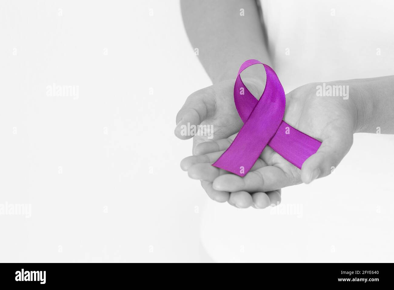 9. Pancreatic Cancer Ribbon Nail Art - wide 1