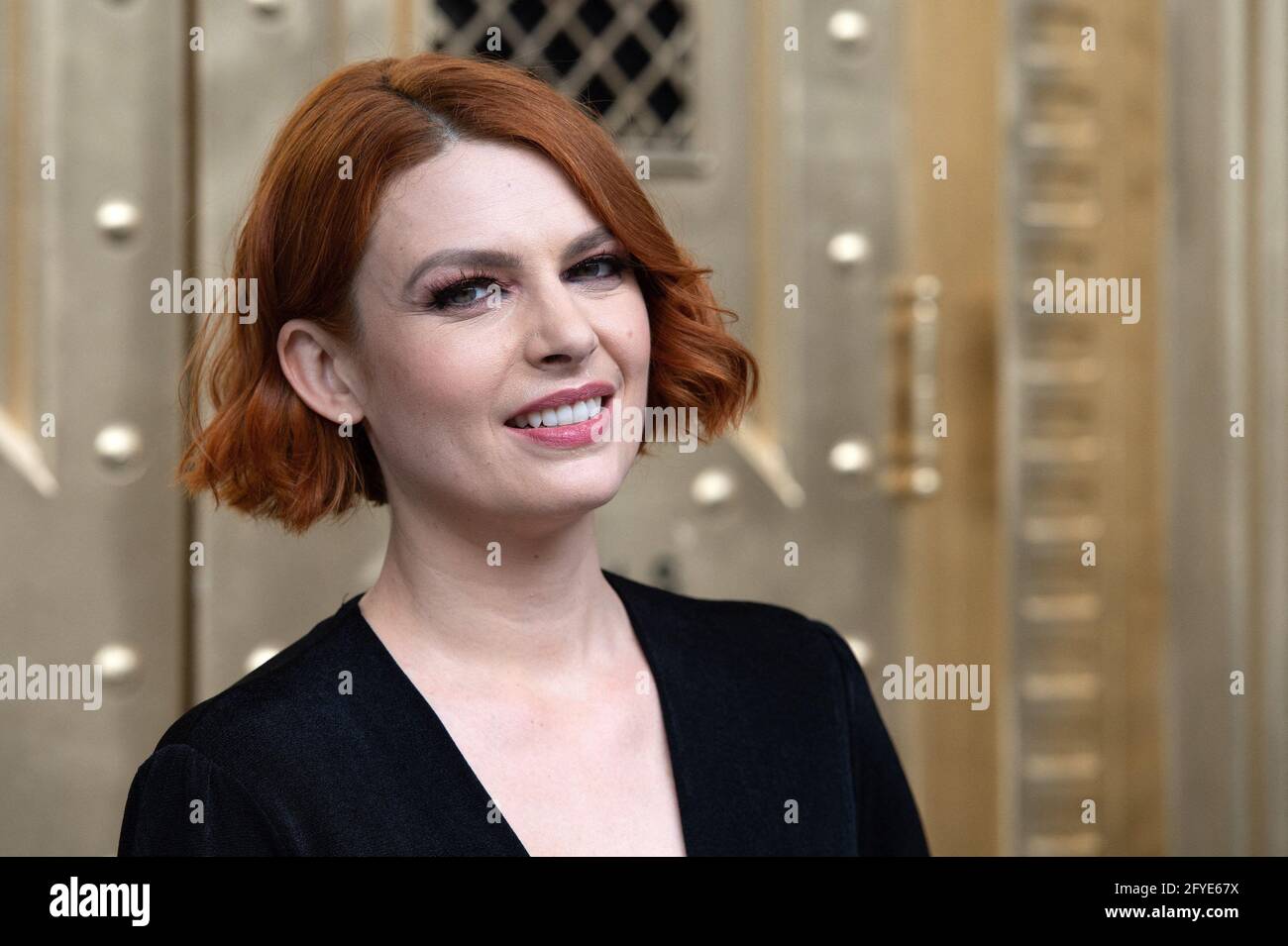 Elodie Frege attending the 'Gims x Magnum' ice cream launch at the