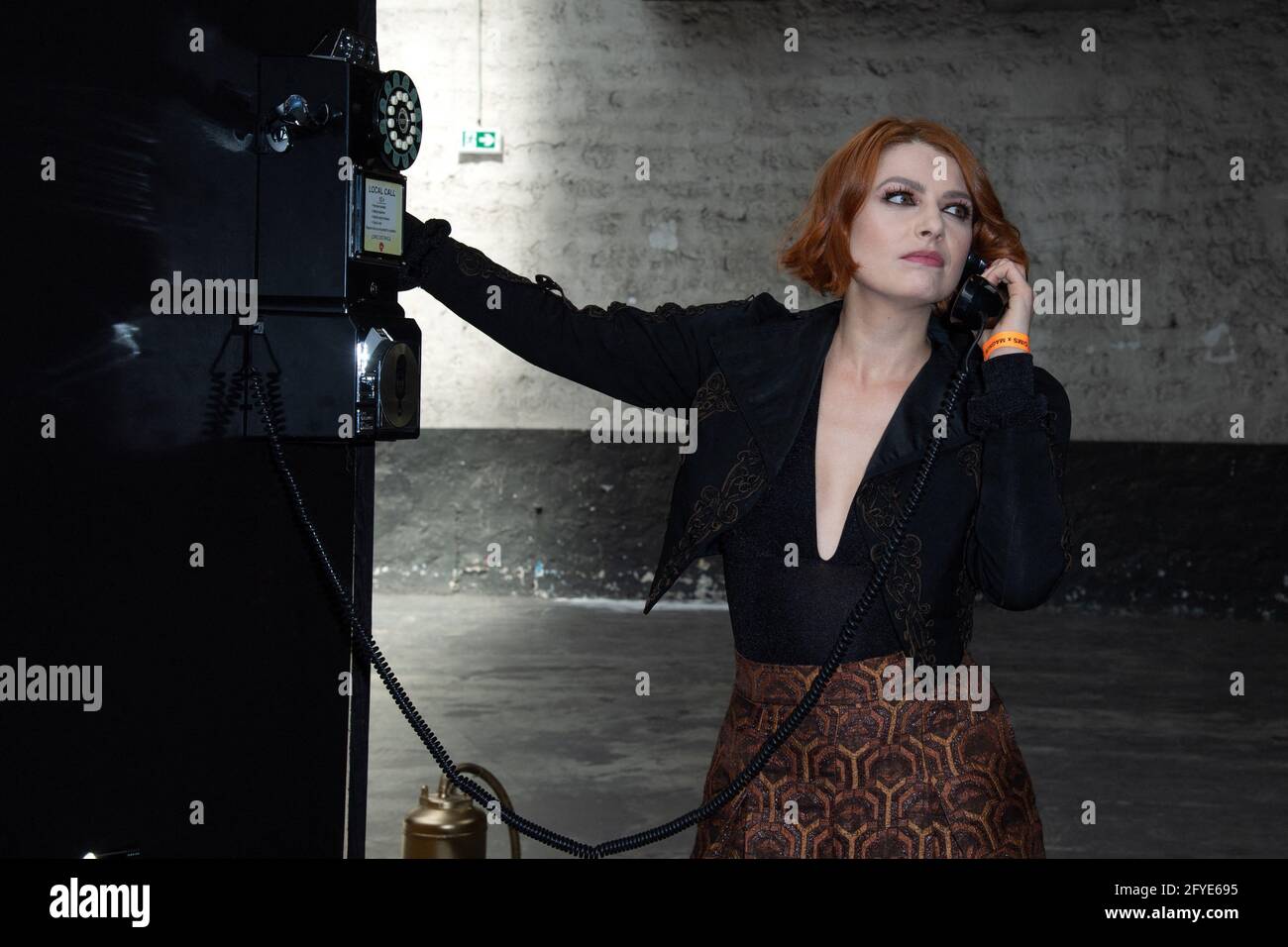 Elodie Frege attending the 'Gims x Magnum' ice cream launch at the