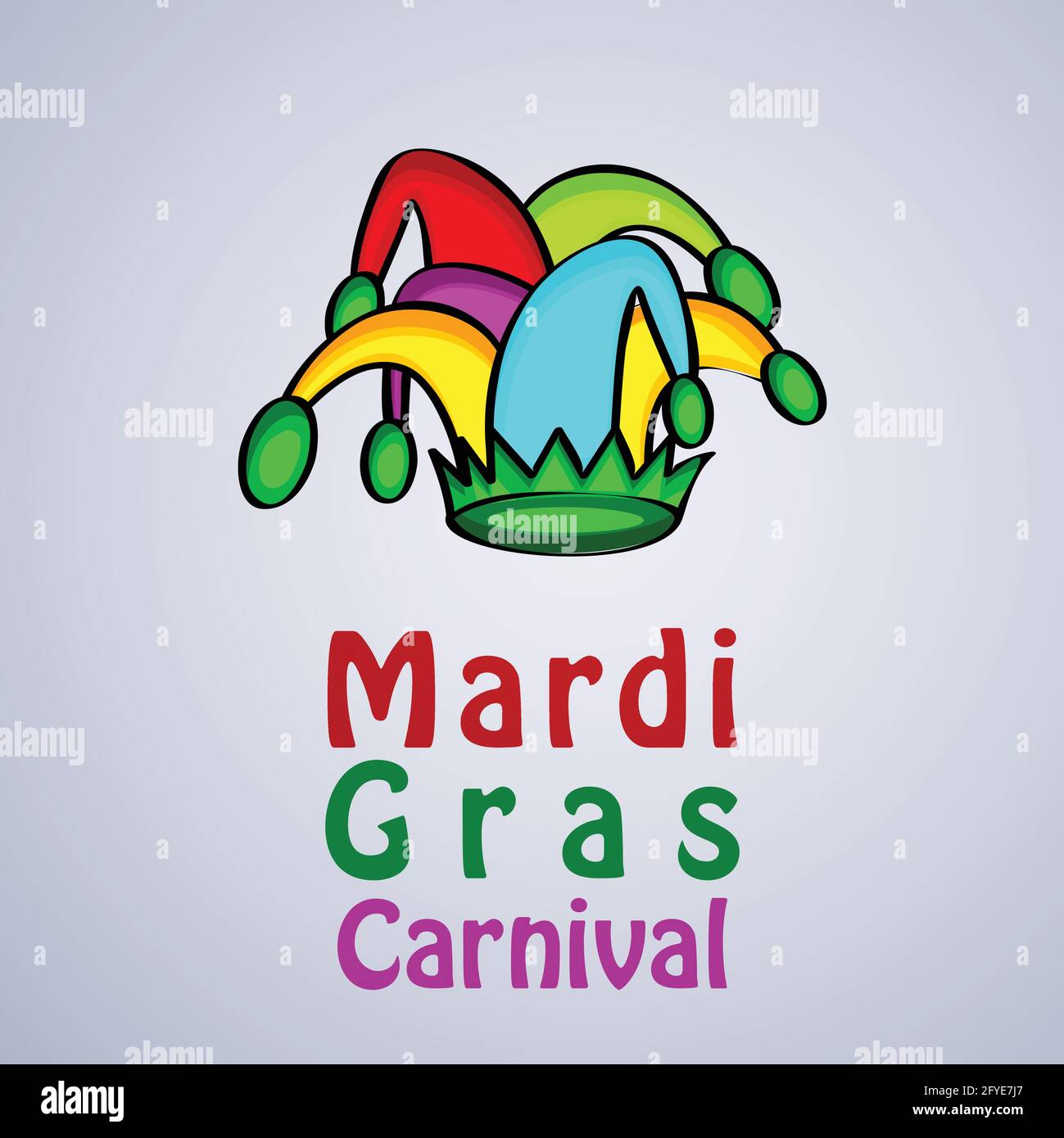 Mardi Gras Carnival Stock Vector