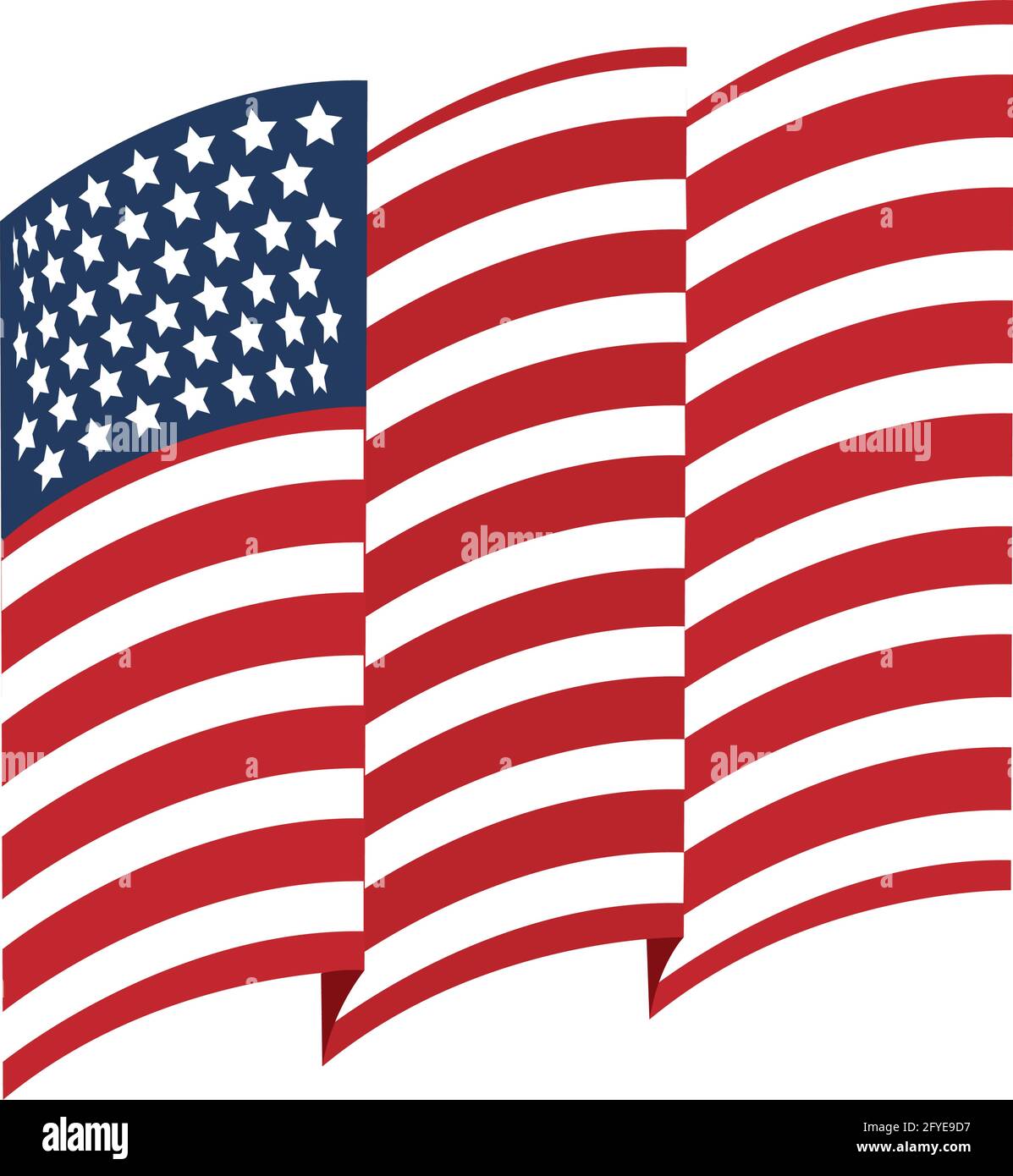 United States of America flag Stock Vector Image & Art - Alamy