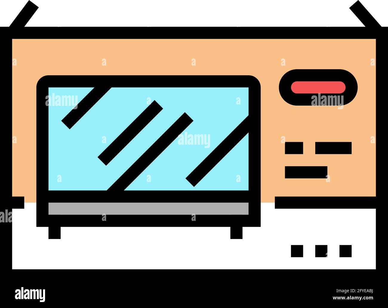 tv plasma box color icon vector illustration Stock Vector Image & Art ...