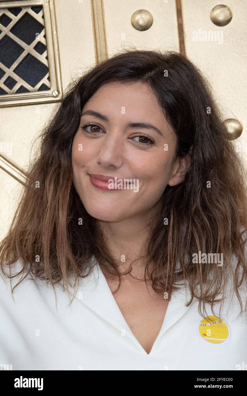 Vanessa Guide attending the 'Gims x Magnum' ice cream launch at the