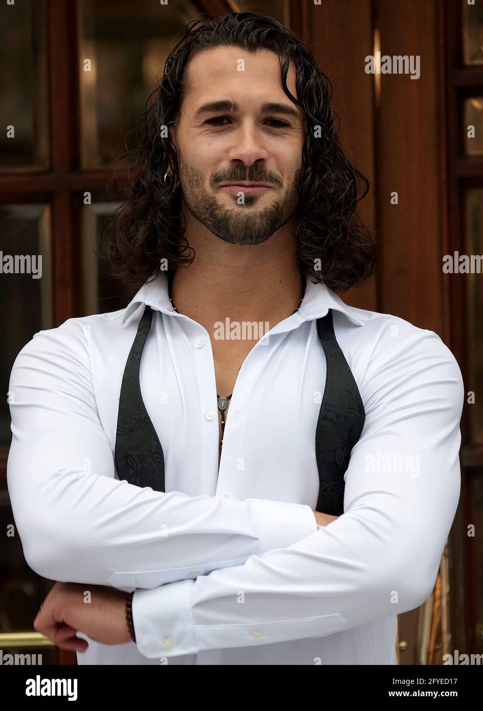 May 25, 2021 London, England, UK Graziano di Prima attends the Here