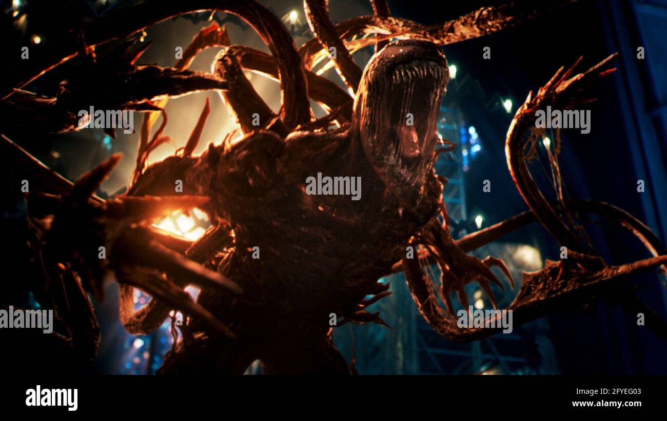 VENOM: LET THERE BE CARNAGE (2021), directed by ANDY SERKIS. Credit: Marvel Entertainment / Sony Pictures Entertainment / Album Stock Photo