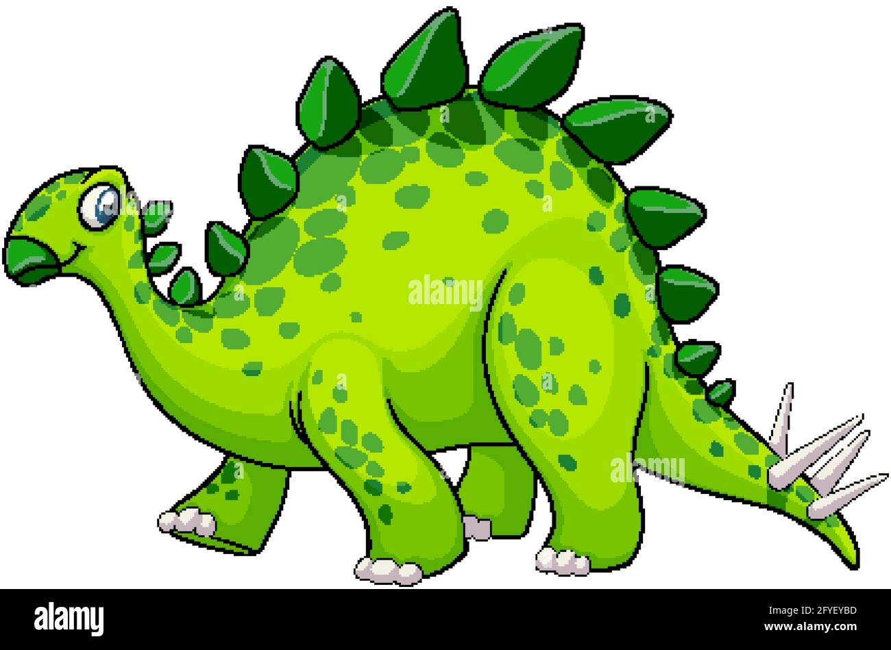 Dinosaur Sauropod, Ankylosaurus, Pterodactyl, Eggs, Tirannosaurus,  Stegosaurus, Fern Stock Illustration - Illustration of beast, background:  165002183