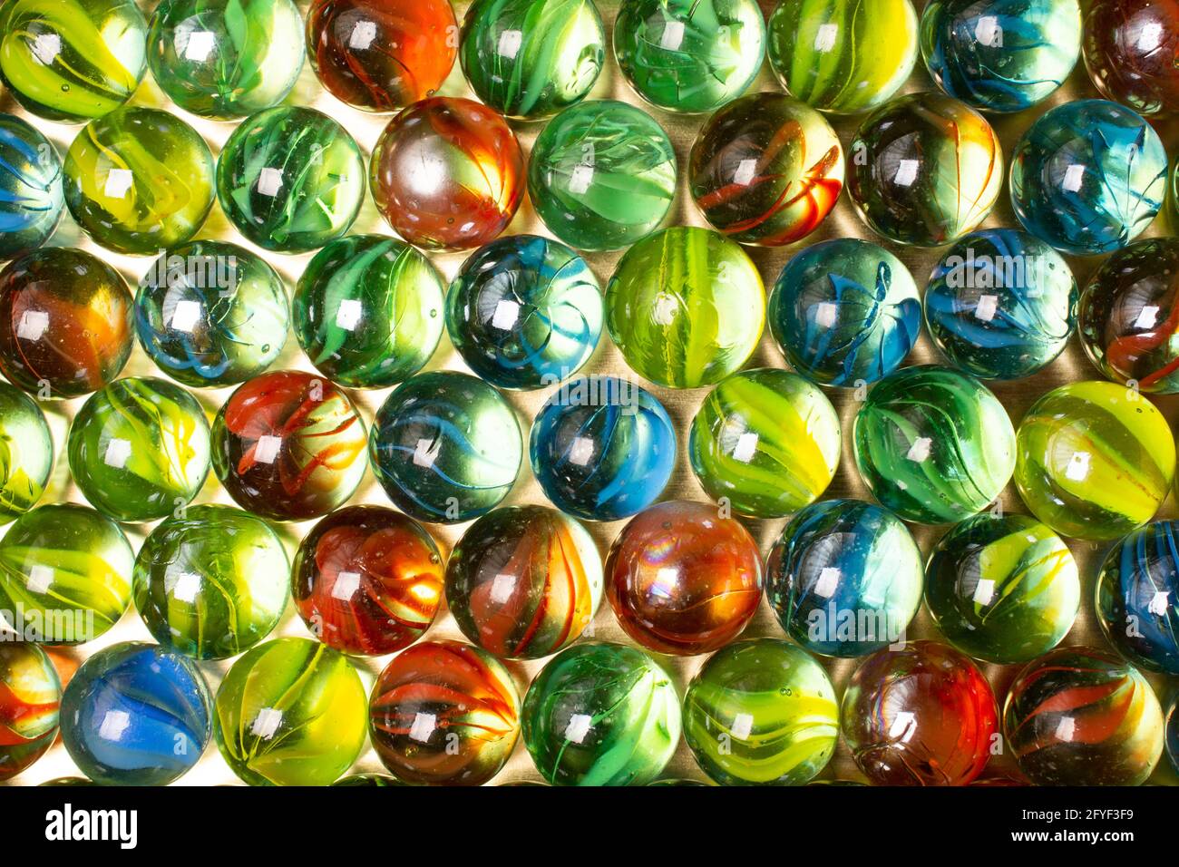 Colorful crystal marbles hi-res stock photography and images - Alamy