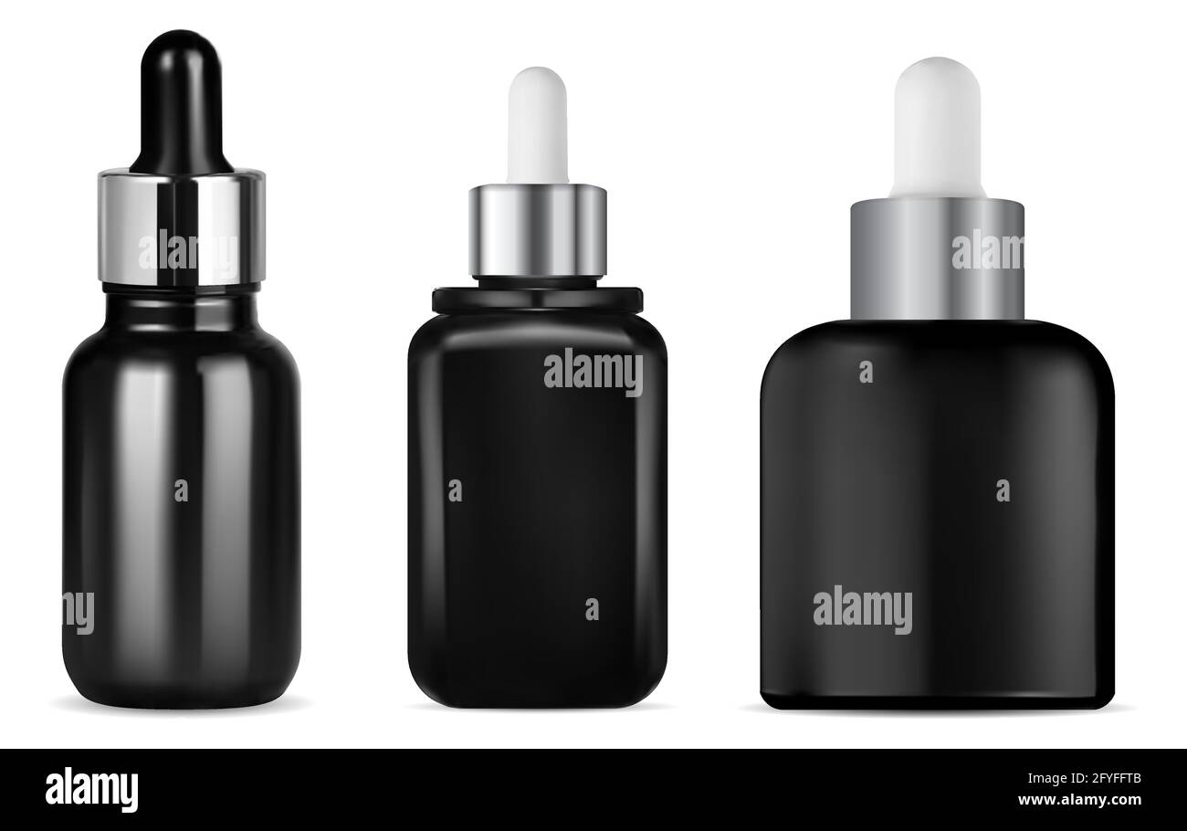 Hair serum dropper bottle, black glass vector mockup. eye pipette bottle, luxury packaging. Cosmetic essence flask, natural beauty aroma, face treatme Stock Vector Image & Art - Alamy Hair serum dropper bottle, black glass vector mockup. eye pipette bottle, luxury packaging. Cosmetic essence flask, natural beauty aroma, face treatme Stock Vector Image & Art - Alamy