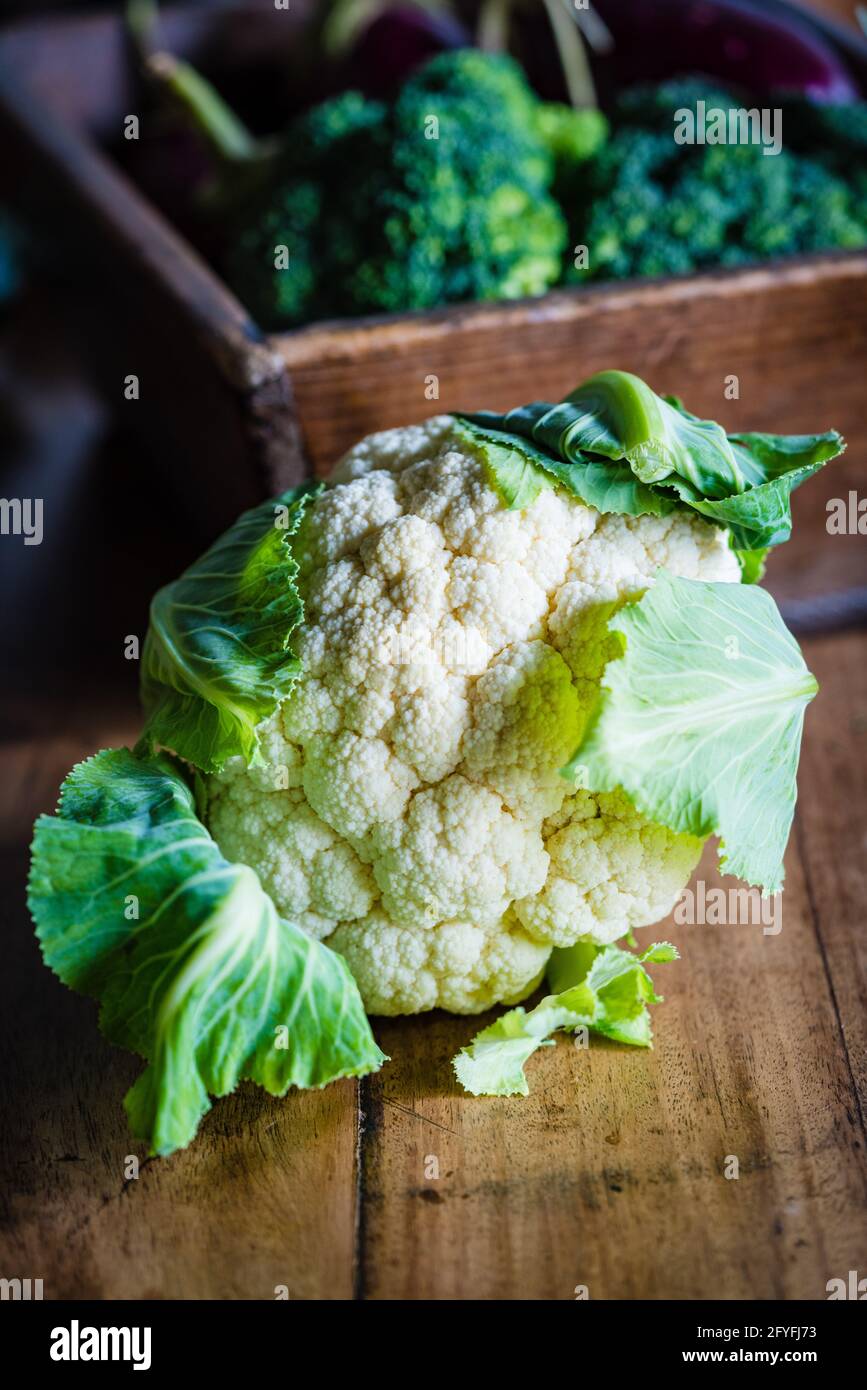 Cauliflower. Stock Photo