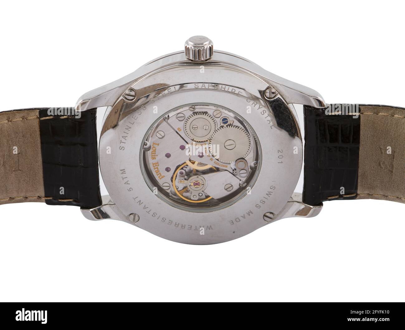 MANILA, PHILIPPINES May 04, 2015 Expensive luxury watch isolated on