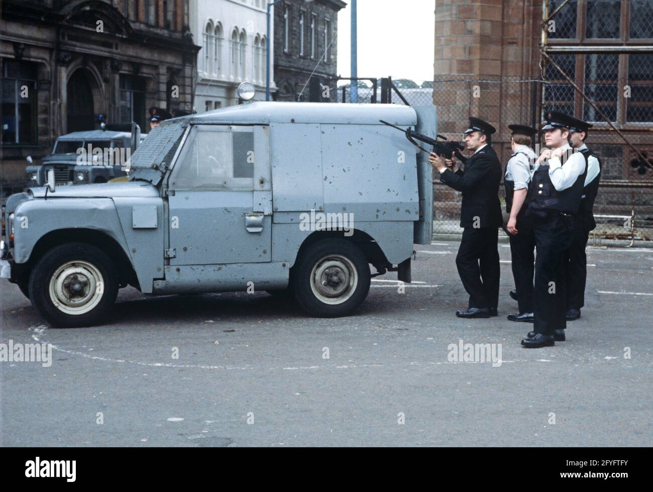 BELFAST UNITED KINGDOM SEPTEMBER 1978 RUC Royal Ulster