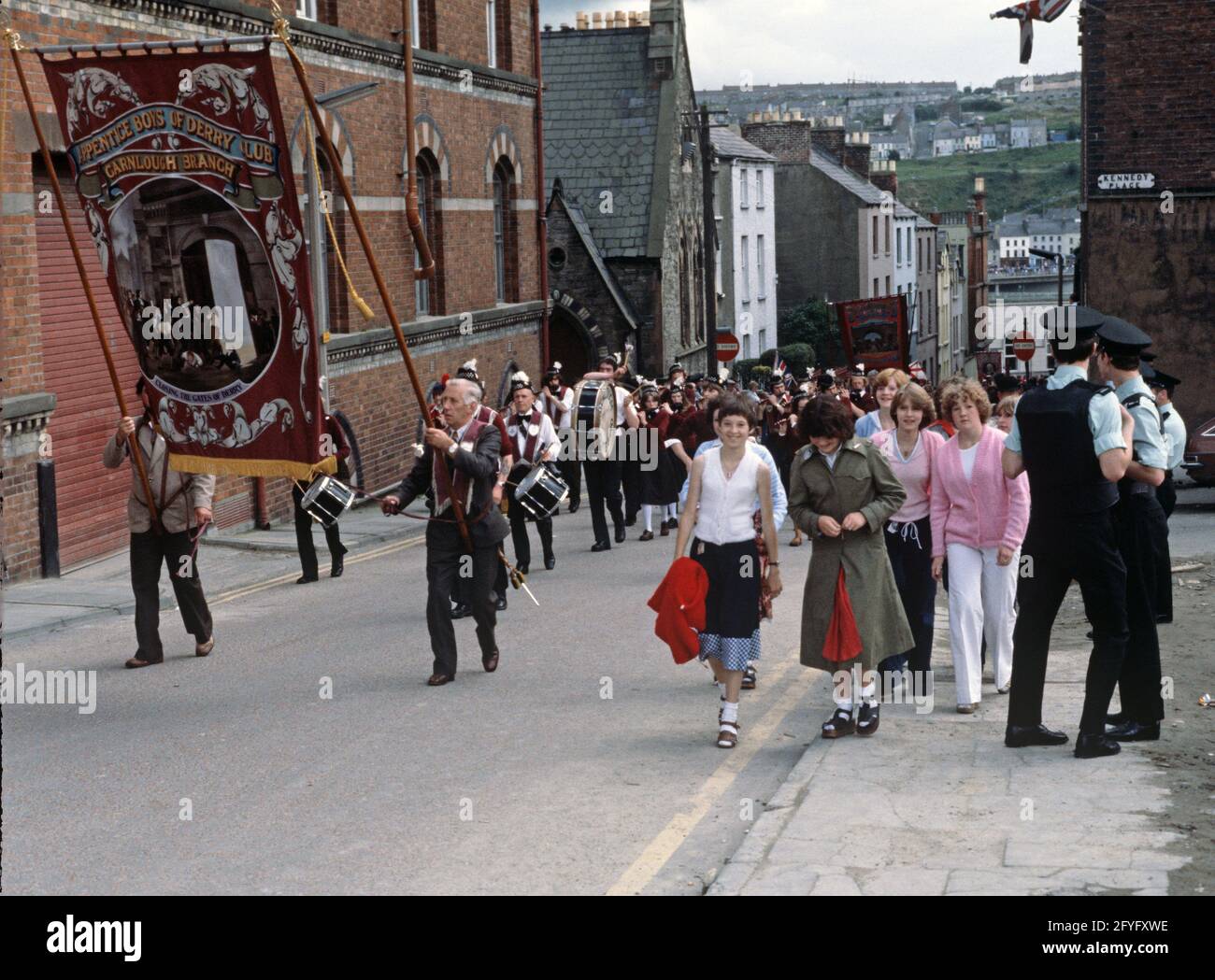 Annual Apprentice Boys of Derry, Ulster Protestant society, parade