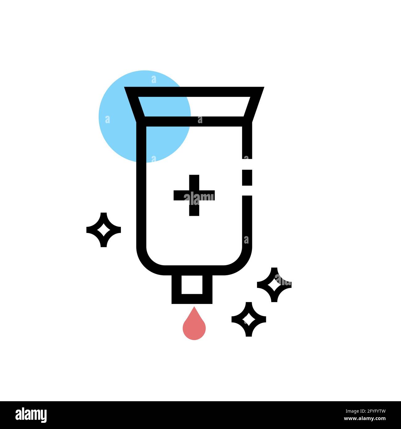 Blood transfusion Vector icon Design Stock Photo Alamy