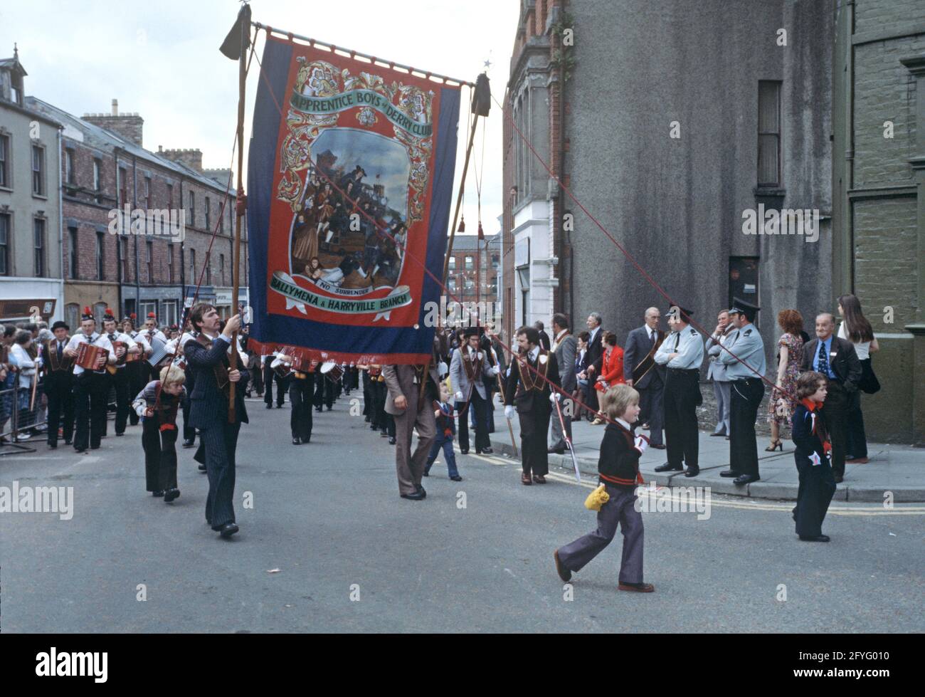 Annual Apprentice Boys of Derry, Ulster Protestant society, parade