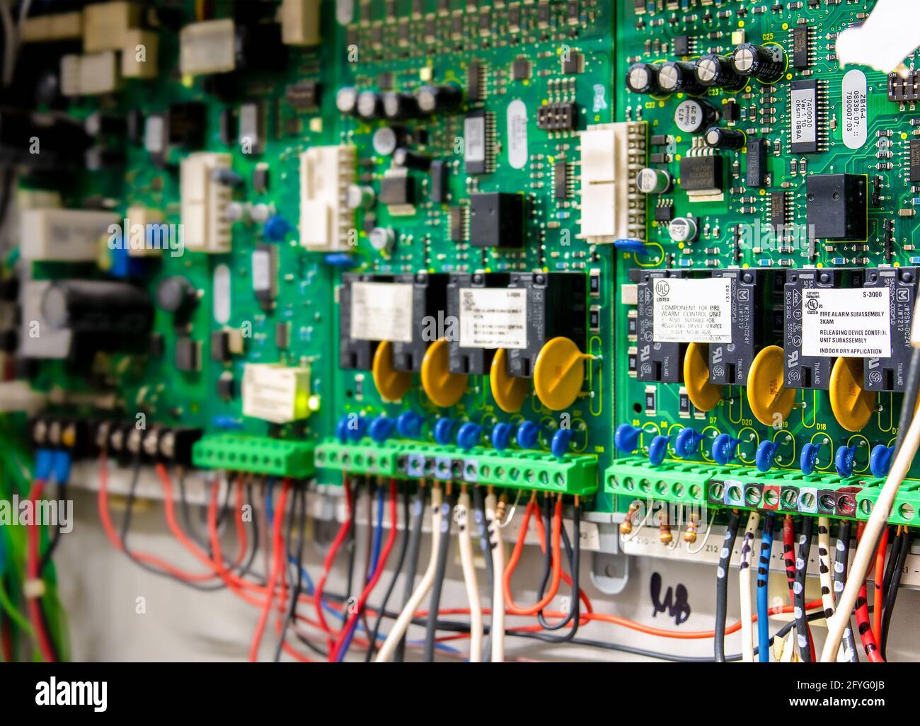 VANCOUVER, BC, CANADA JANUARY 1, 2021 Open fire alarm with