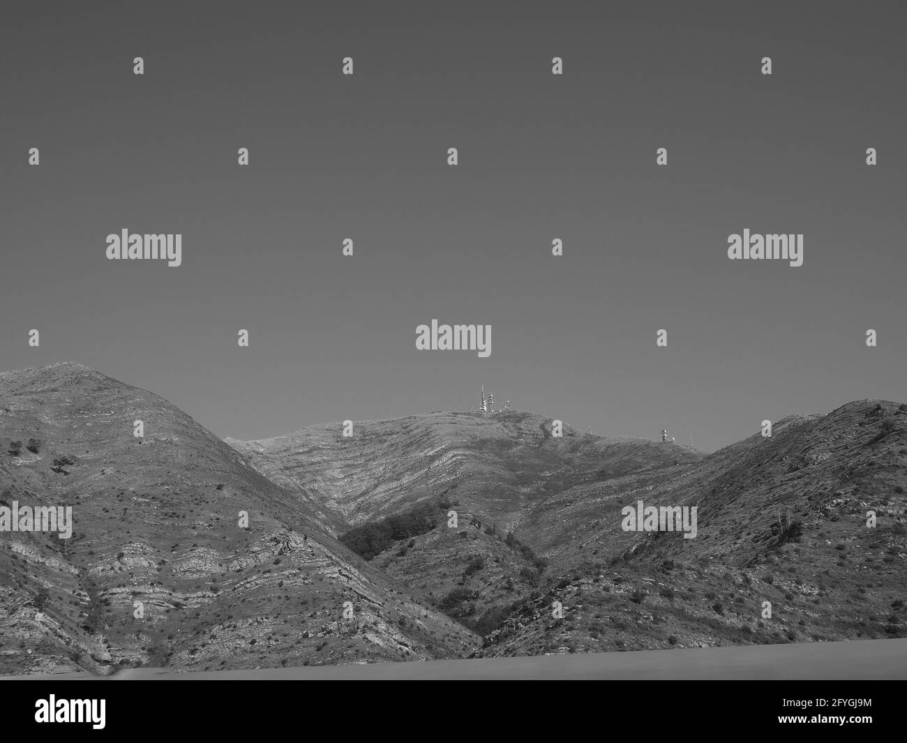 Blank mountains Black and White Stock Photos & Images - Alamy