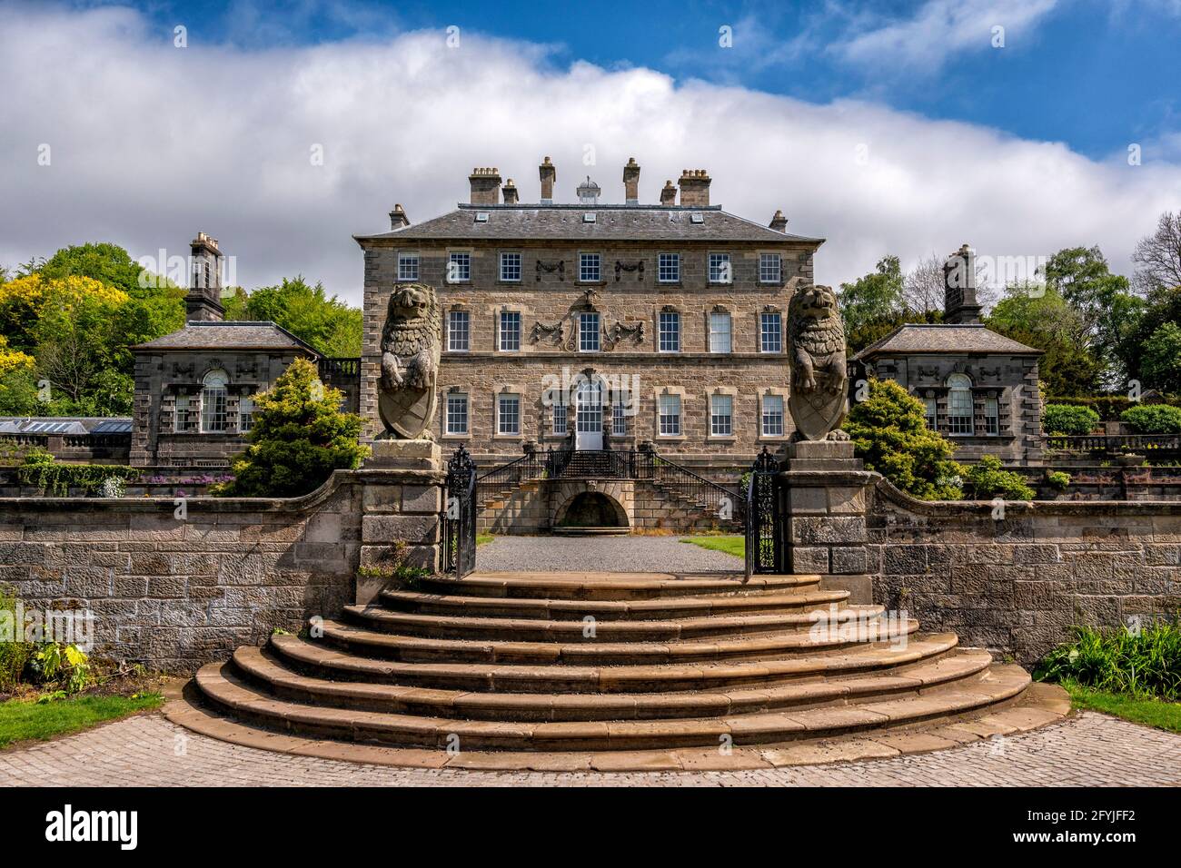 Pollok House, Glasgow, Scotland, UK Stock Photo