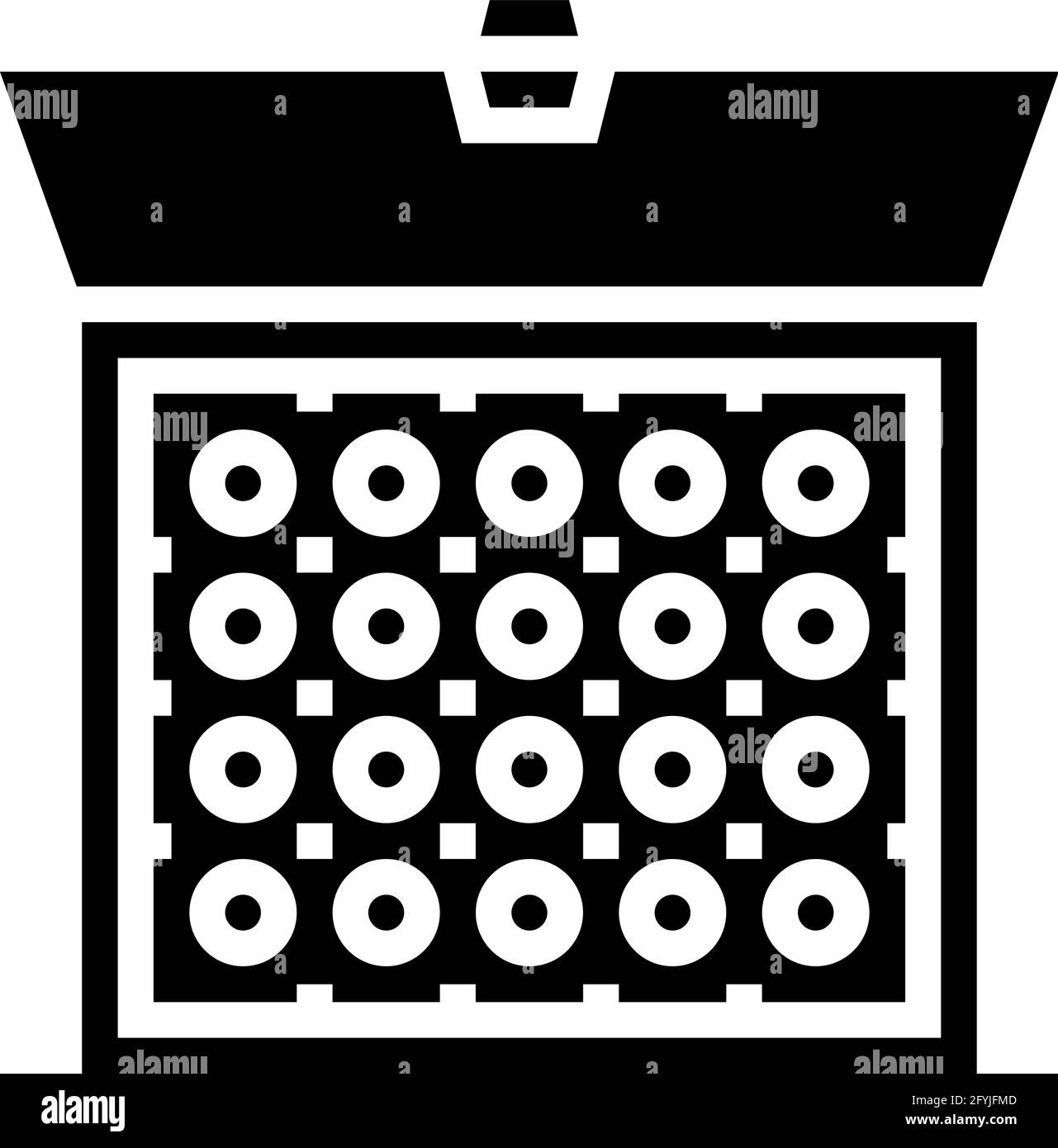 candy box glyph icon vector illustration Stock Vector Image & Art Alamy