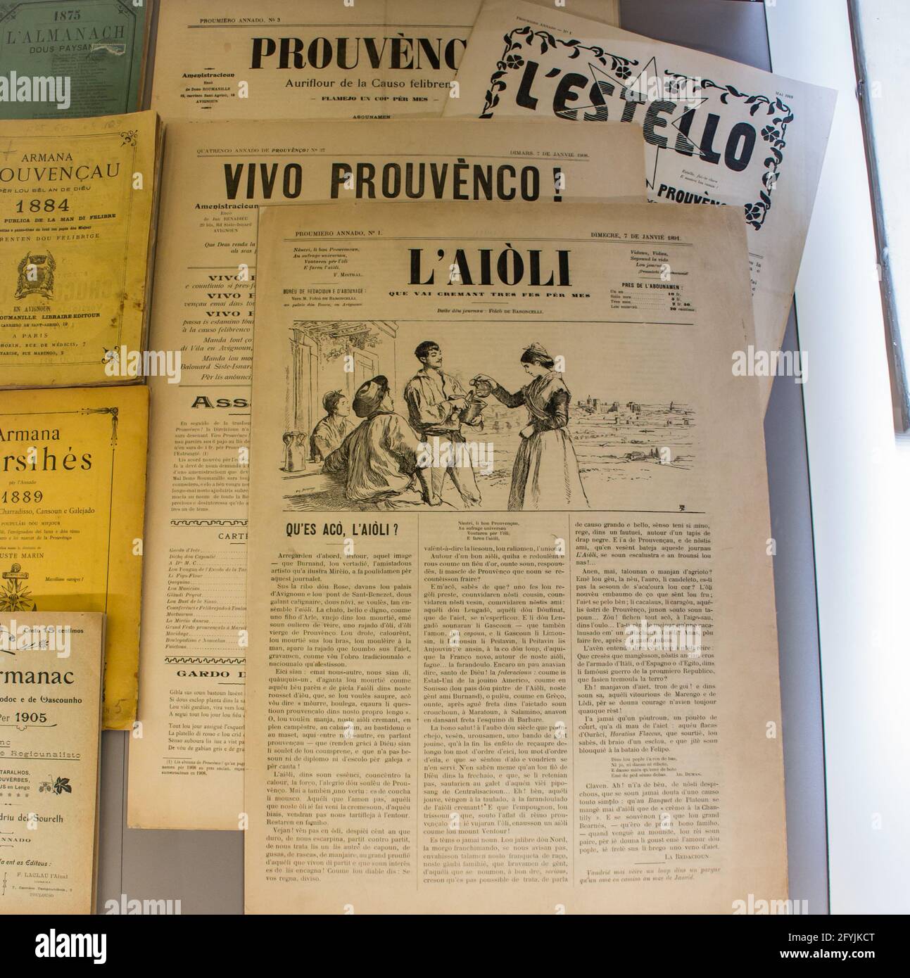 Provencal language hires stock photography and images Alamy