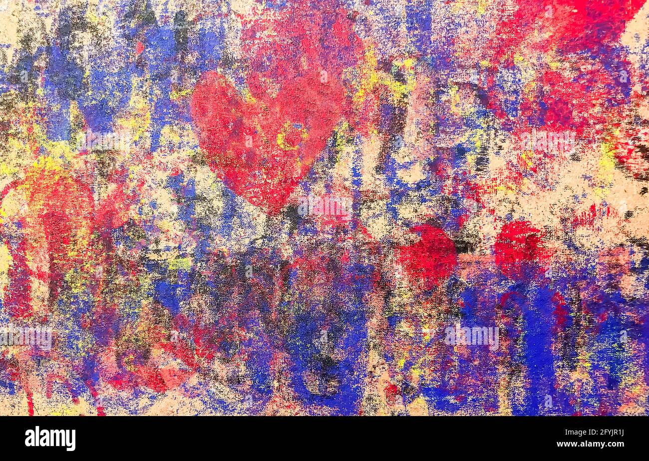 Abstract Art Pattern from the lettering machine on the wood Stock Photo ...