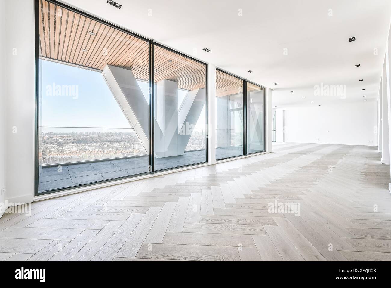 75 Home Design Ideas You'll Love - March, 2026 | Houzz - Modern Penthouse Apartments With Walls Of Glass