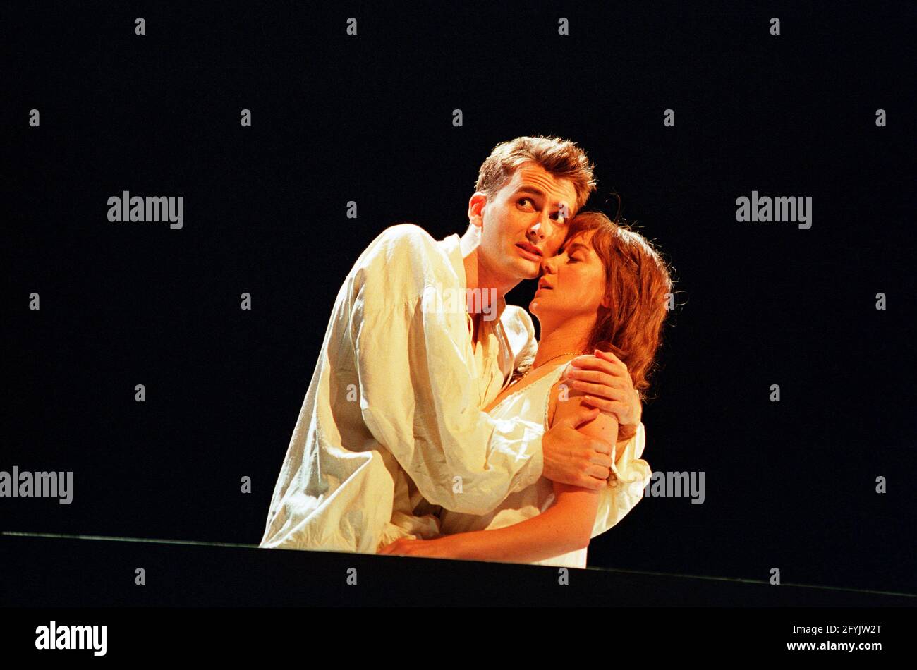 David Tennant (Romeo), Alexandra Gilbreath (Juliet) in ROMEO
