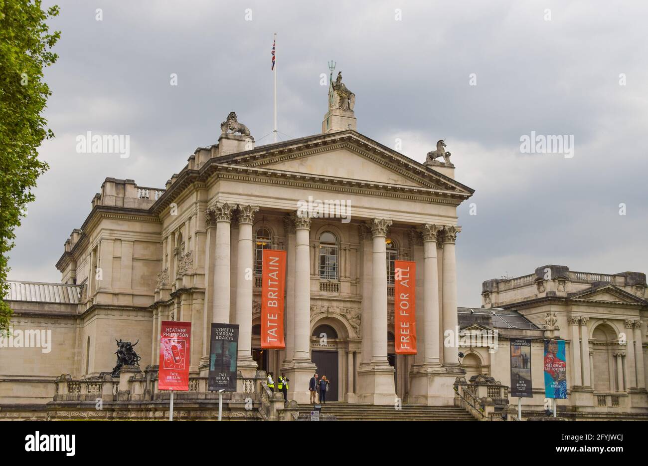Tate Britain exterior, London, UK Stock Photo - Alamy