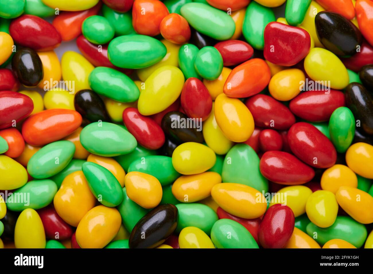 Sweet round multicolor candies hi-res stock photography and images - Alamy