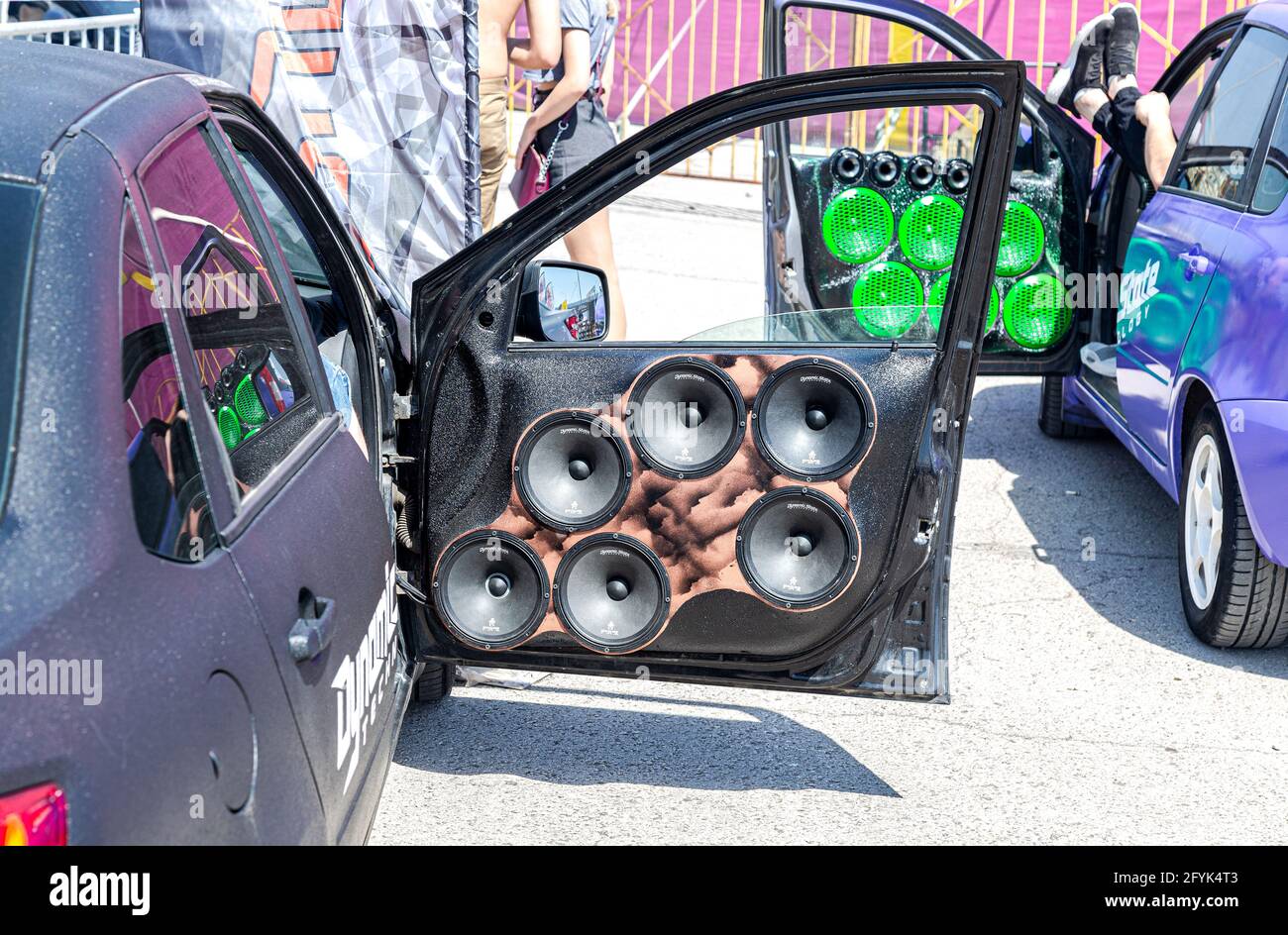Car subwoofer hi-res stock photography and images - Alamy
