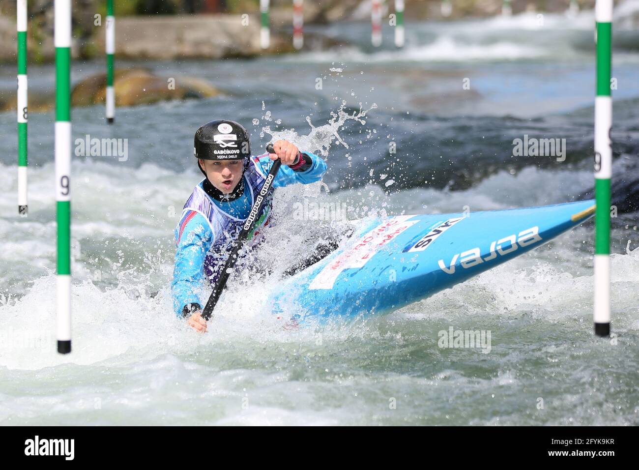 Zuzana PANKOVA of Slovakia competes in the Women's Canoe (C1 ...