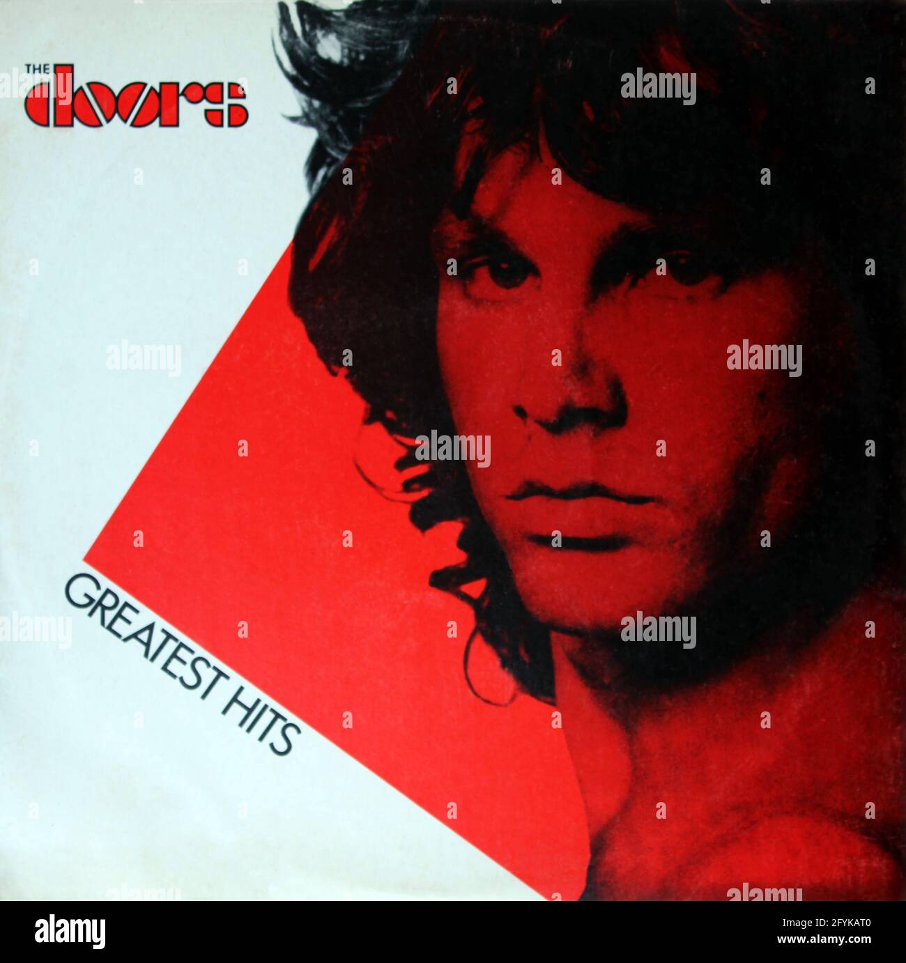 The Doors: 1980. LP front cover: Greatest Hits Stock Photo