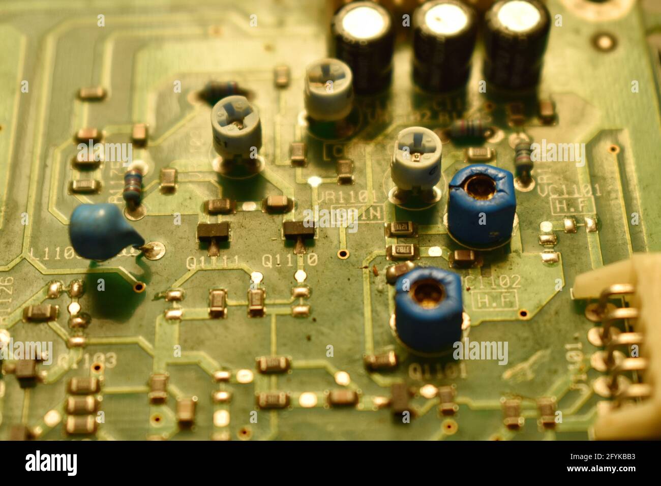 Electronics board showing latest technology Stock Photo Alamy