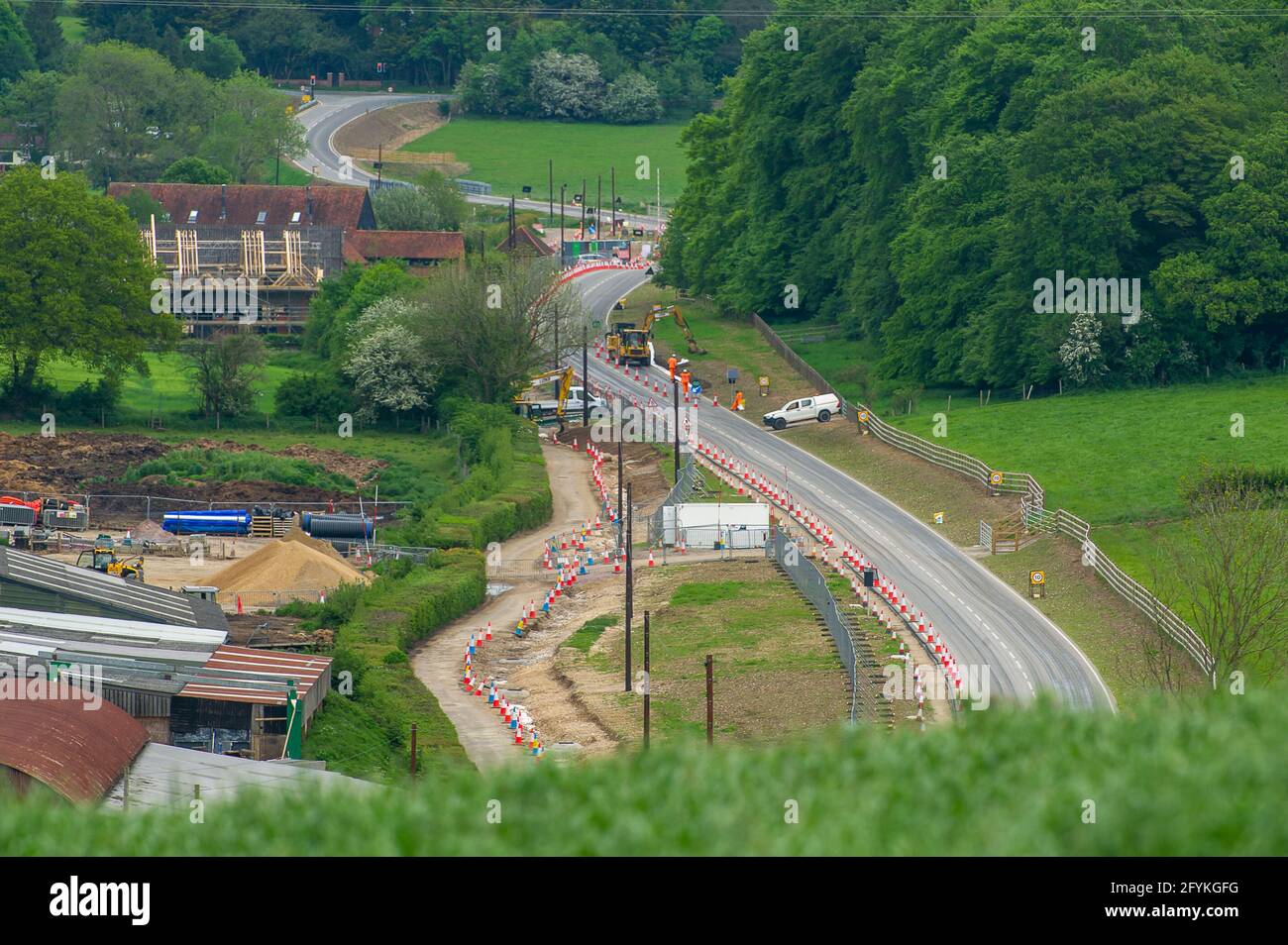 Hs2 haul road hires stock photography and images Alamy