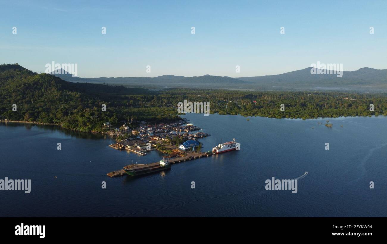 Lamitan City, Philippines. 28th May, 2021. Port of Lamitan City during MECQ. (Photo by Sherbien Dacalanio/Pacific Press) Credit: Pacific Press Media Production Corp./Alamy Live News Stock Photo