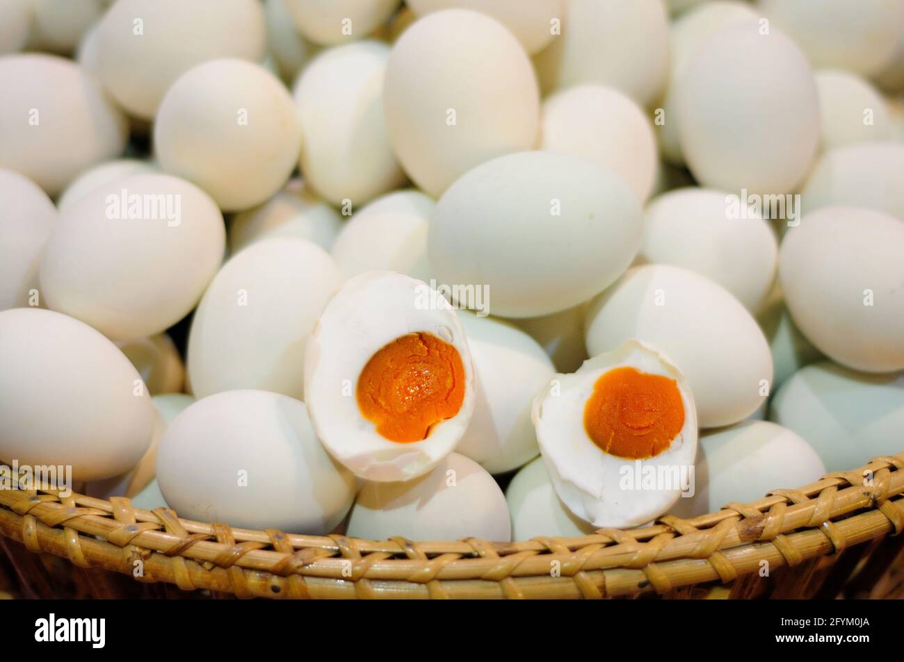 Salted Duck Eggs Stock Photo - Alamy