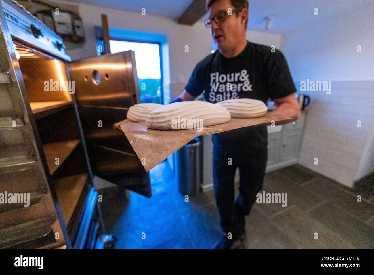 At Brook Farm Bakery, Brockweir, Paul Grover makes fabulous artisan