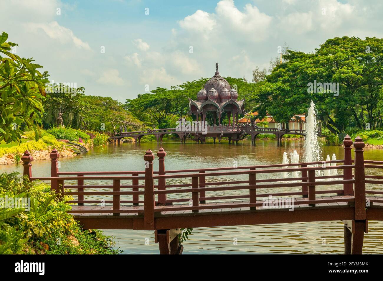 Garden of the God, Ancient Siam, Bangkok, Thailand Stock Photo